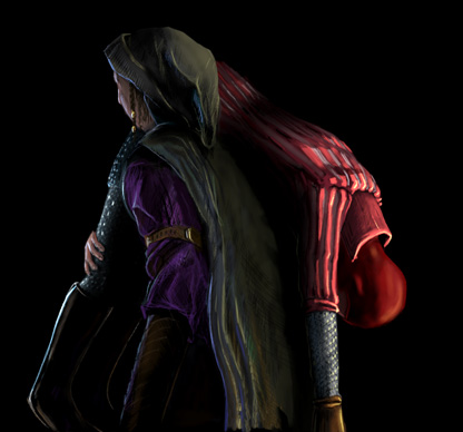 Zaya carrying hamerite priest