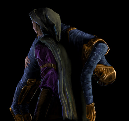 Zaya carrying mechanist servant